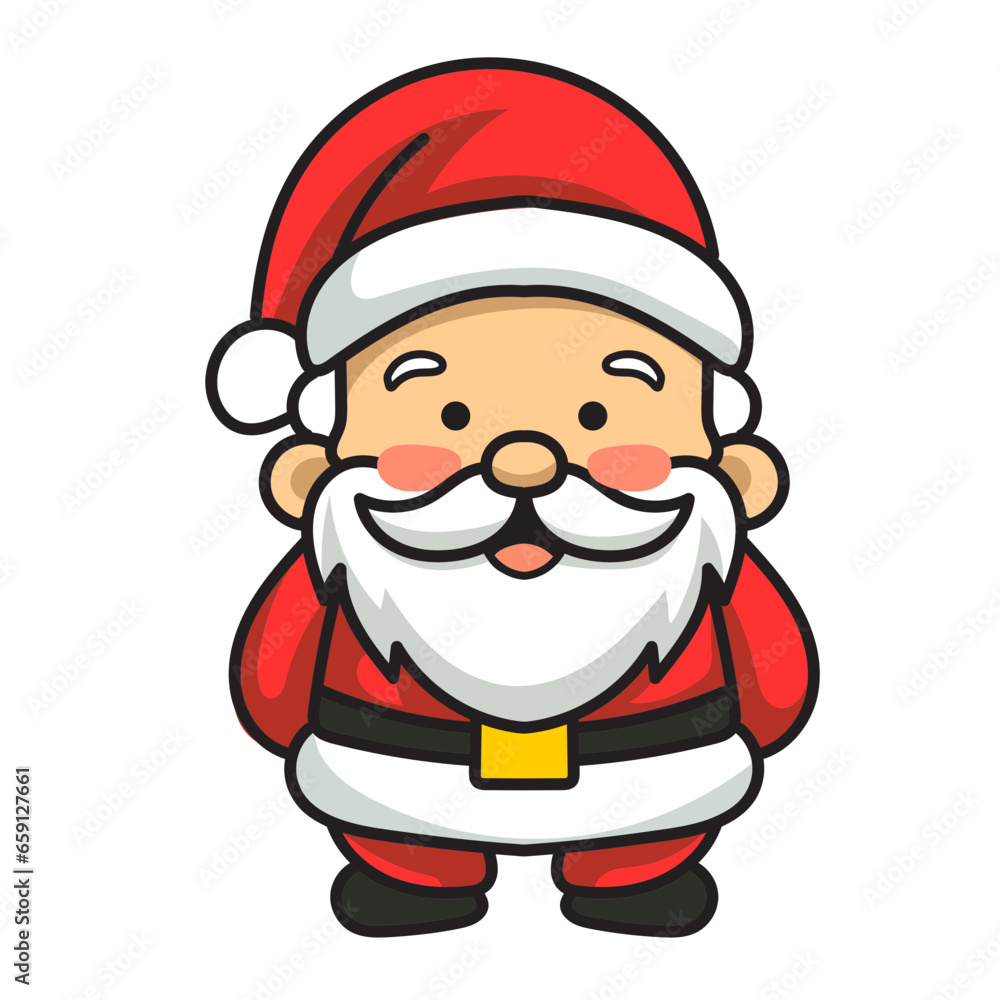 Vector Illustration of Santa Claus Vector Illustration of Santa Claus