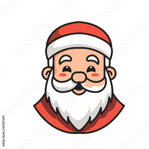Vector Illustration of Santa Claus