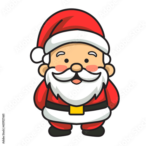 Vector Illustration of Santa Claus