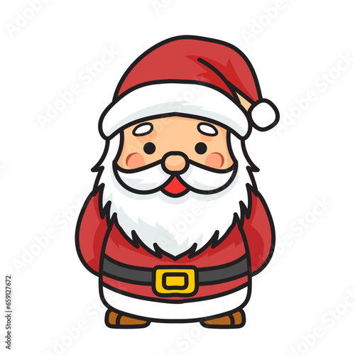 Vector Illustration of Santa Claus
