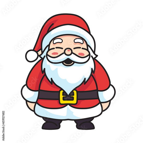Vector Illustration of Santa Claus