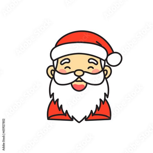 Vector Illustration of Santa Claus