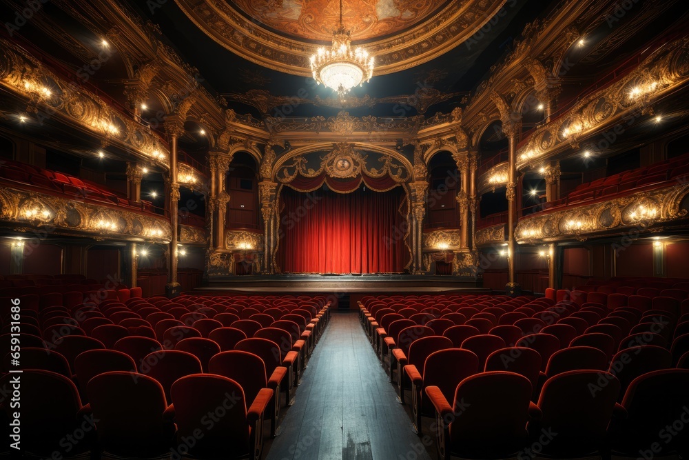 Obraz premium Teatro Large luxury.