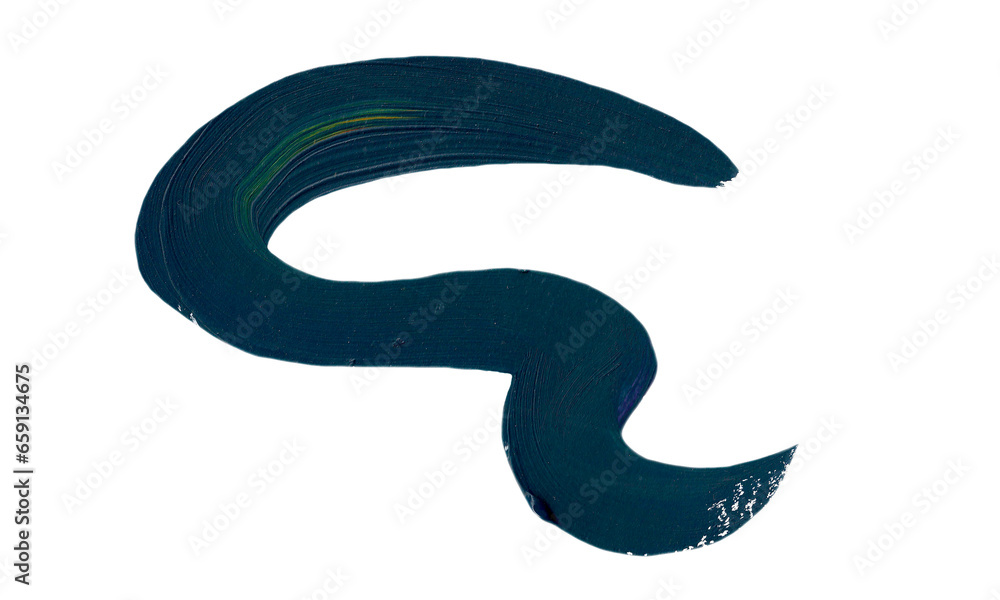 Hand painted brush strokes. Colorful items. No background. Hand painted brush strokes. Colorful items. No background.