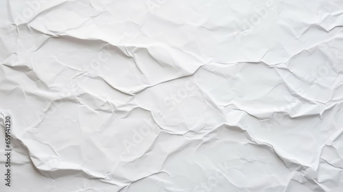 Wallpaper Mural Blank white crumpled and creased paper poster texture background  Torontodigital.ca