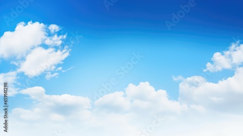 blue sky with white cloud background 