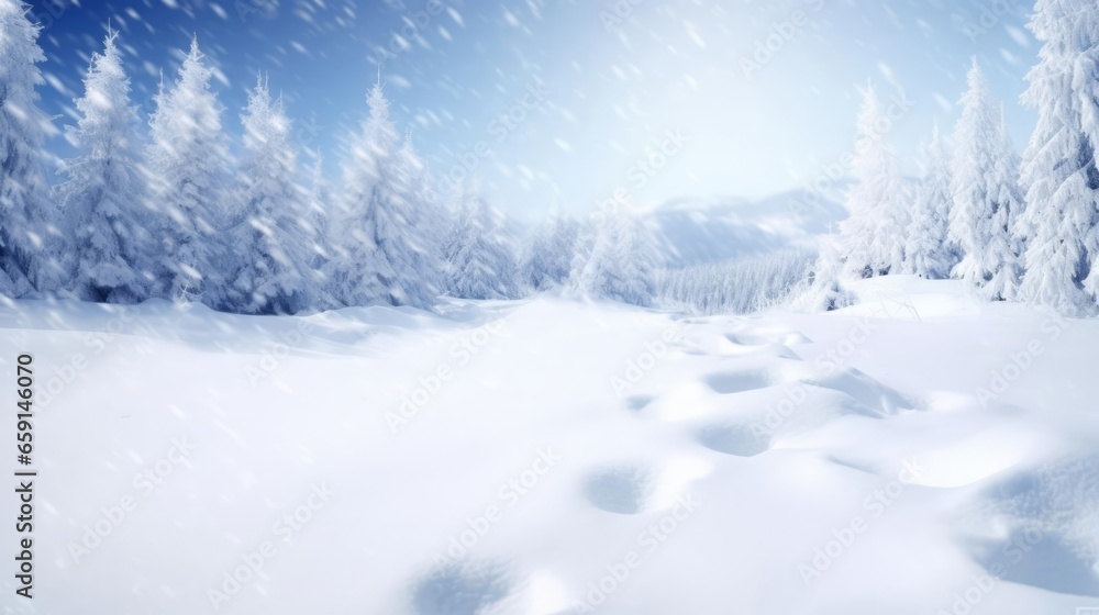 winter space of snow winter space of snow