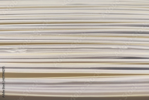 Close-up view of documents