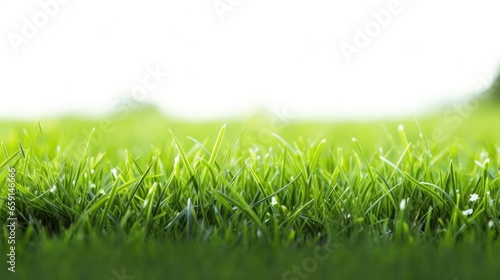 fresh spring green grass 