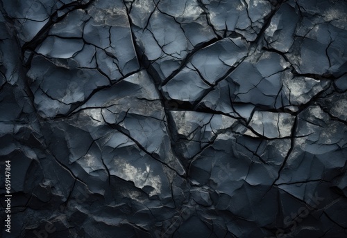 Cracked Stone Background Texture