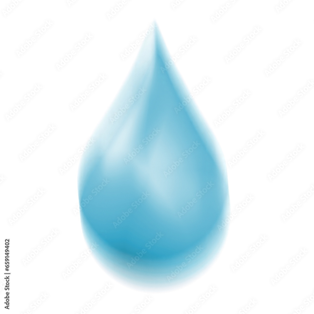 water droplet falling with motion blur on transparent png isolated background water droplet falling with motion blur on transparent png isolated background