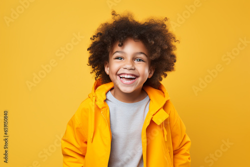 Energetic Laughter of a Kid