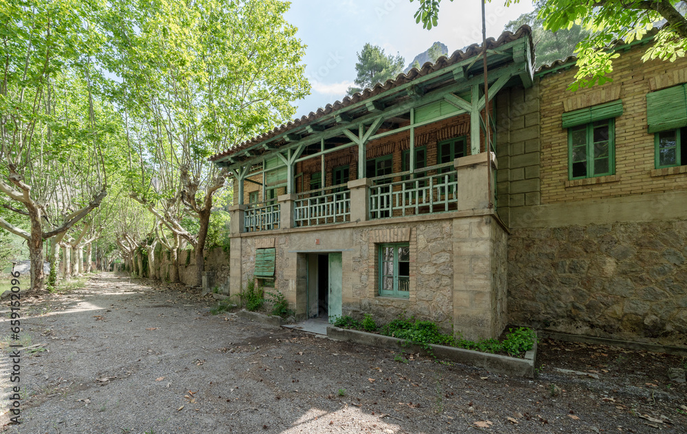 old house in the village