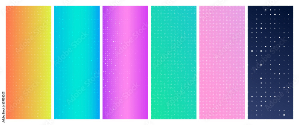 Abstract gradient geometric background with squares Abstract gradient geometric background with squares
