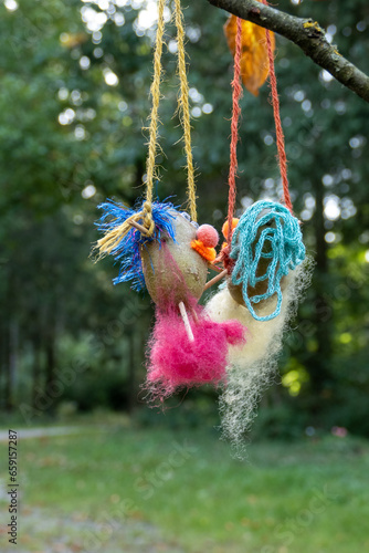 Der Kartoffelbaum im Hürtgenwald, beliebtes Ausflugsziel in der Eifel. photo