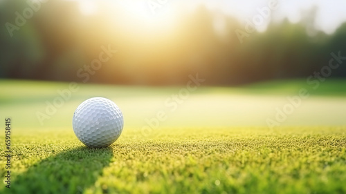 golf ball in a golf club a photo of a golf ball