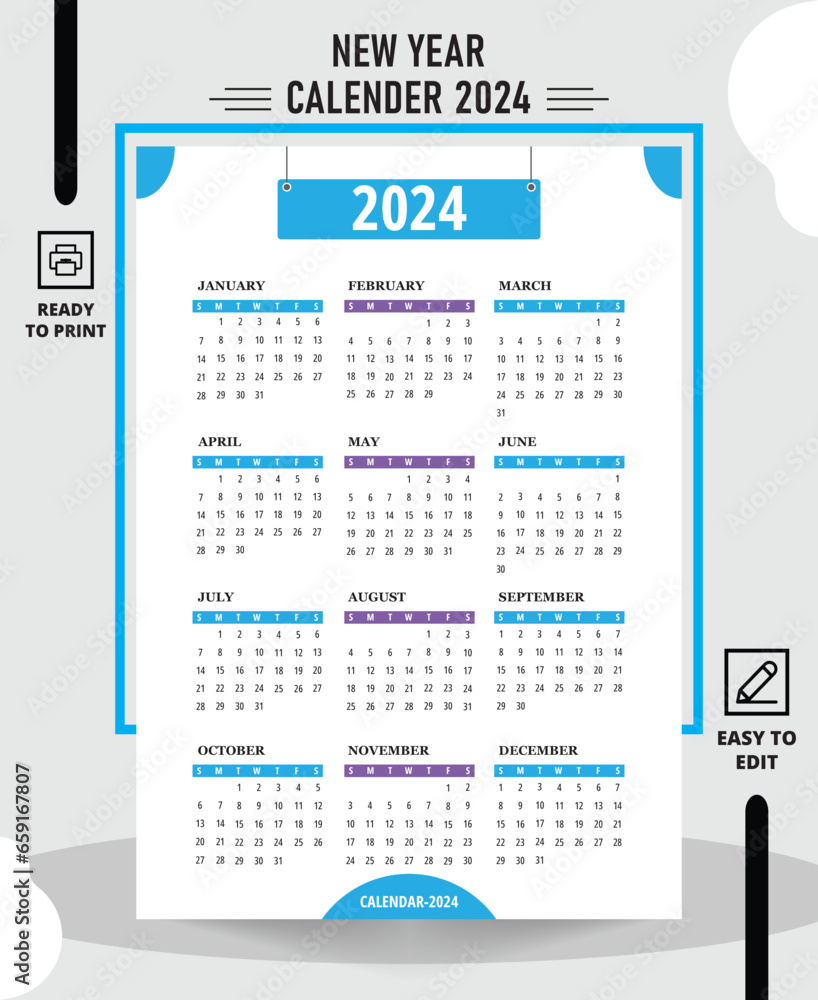 calendar for 2024, calendar template 2024, calendar template, weekly