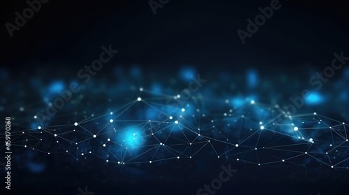 Technology Network Background