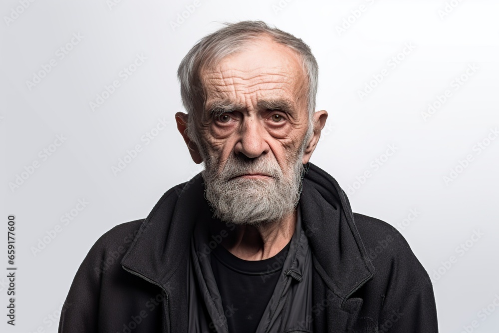 older man with a sad and lonely face older man with a sad and lonely face