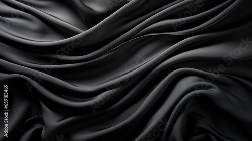 Black fabric background stock photography