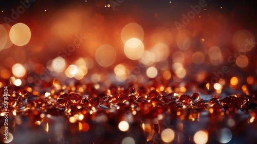 Red bokeh background stock photography