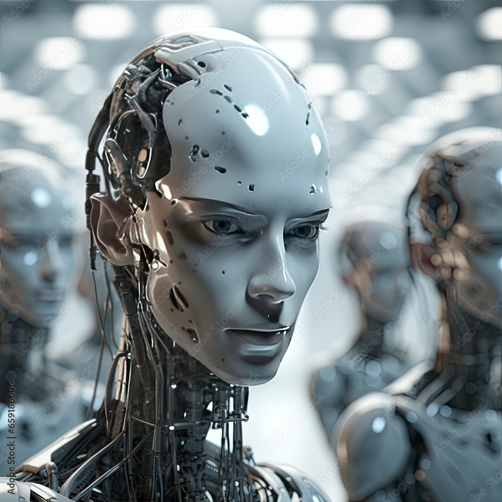 Cybernetic woman Cybernetic woman