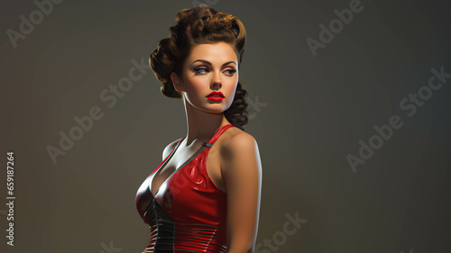 Housewife Retro Futuristic Vintage