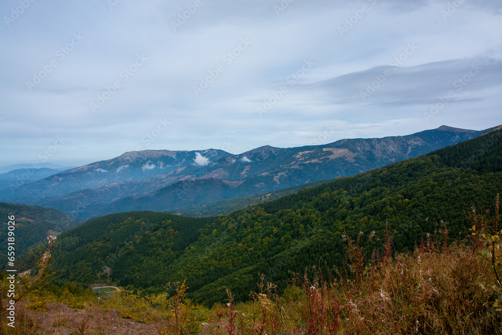 Stara planina, Eastern Serbia. Mountain range.