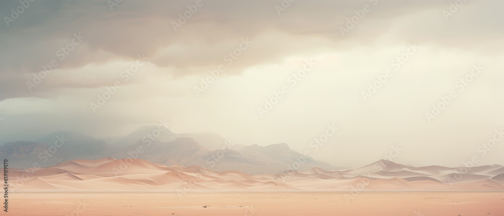 “Desert Storm: A Photo Journey through White and Pastel Colors”
