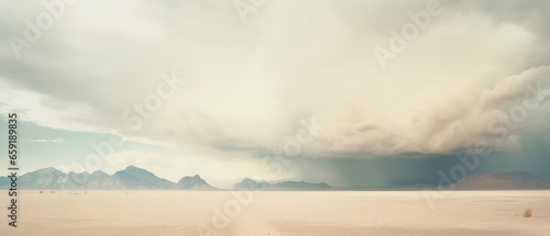 Snapshot of a White and Pastel Colored Desert Storm © Yago