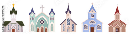 Collection Of Stunning Catholic Churches Each With Unique Architectural Beauty And Spiritual Significance