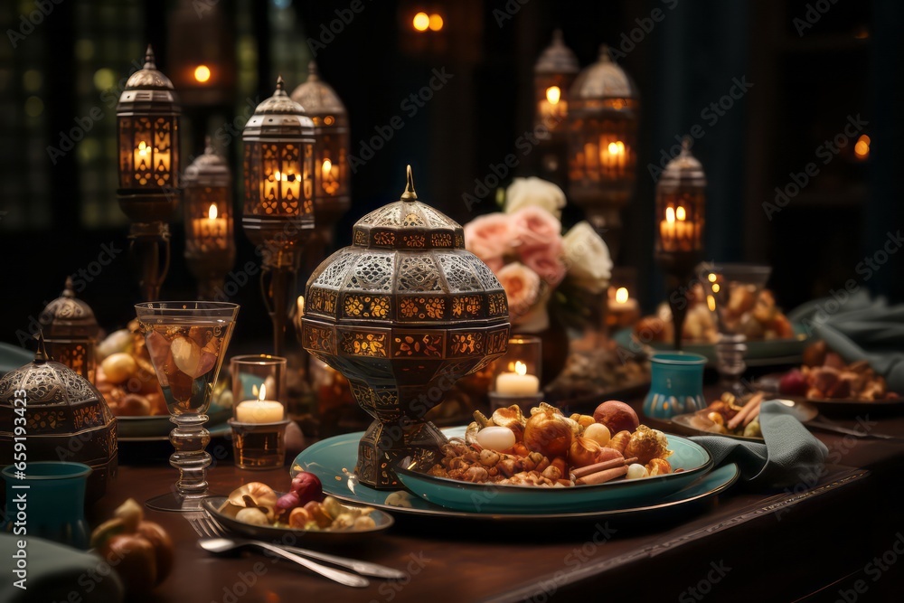 Ramadan lantern and decoration