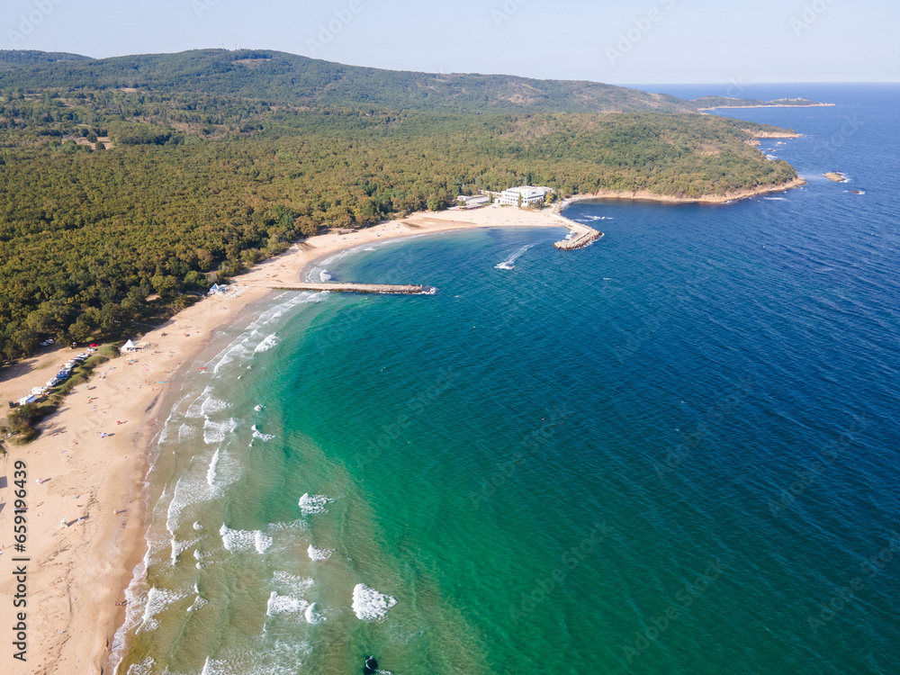 Obraz premium Aerial view of Perla beach, Bulgaria