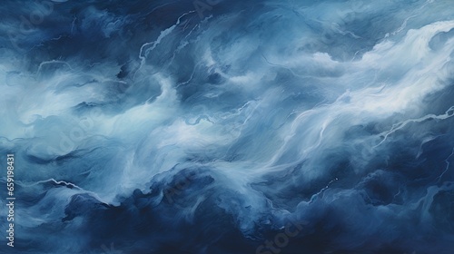 stormy sea waves background wallpaper © W&S Stock