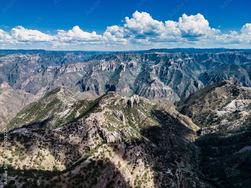 Azure Sky over Copper Canyon