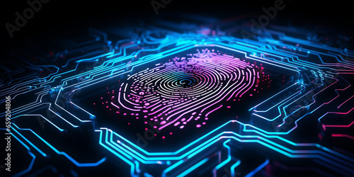 Cyber Fingerprint Lock Reader