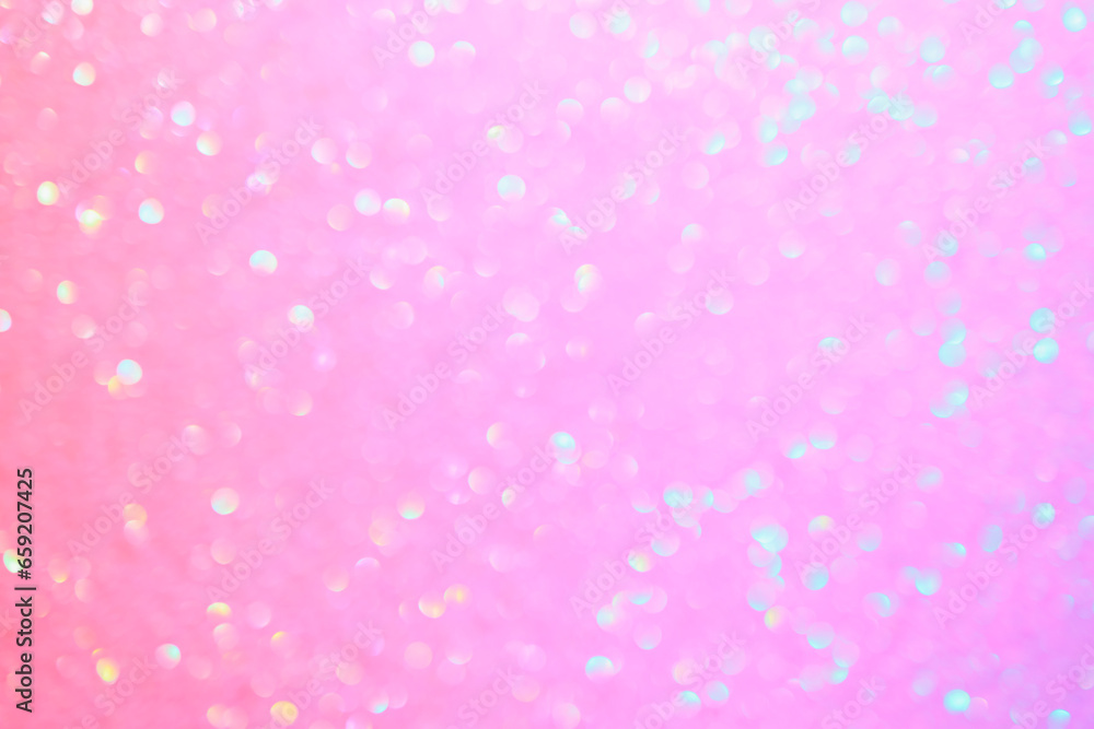 Abstract blurred background. Defocused portrait lens back. Backdrop bokeh. Mixed pink with magenta. Abstract blurred background. Defocused portrait lens back. Backdrop bokeh. Mixed pink with magenta.