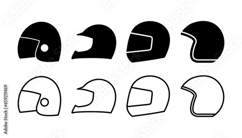 Helmet icon vector. safety helmet icon