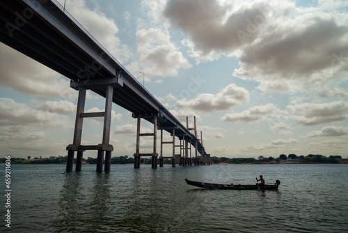 Ponte Dom Affonso Felippe Gregory, em Imperatriz, divisa entre Maranhão e Tocantins photo