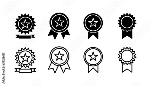 Achieve icon vector. medal icon vector. award. Certificate. approved