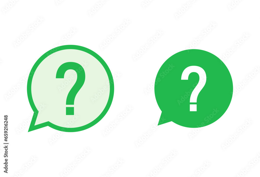 Question icon set. question mark icon vector. Question icon set. question mark icon vector.