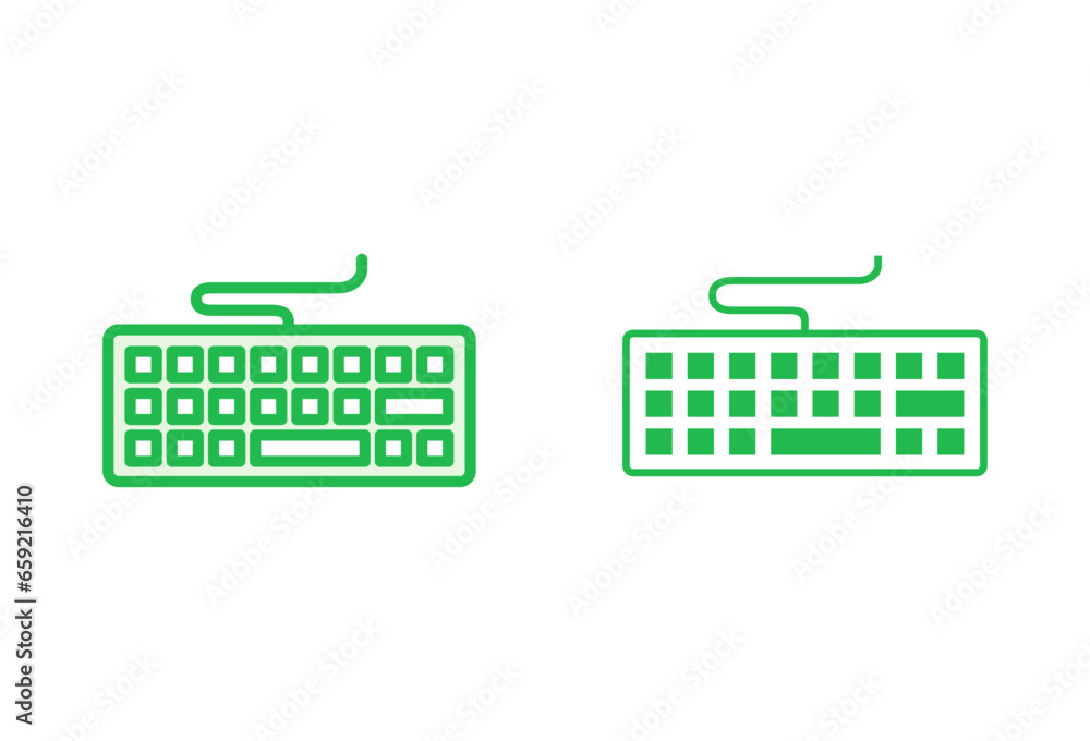 Keyboard icon set. keyboard vector symbol Keyboard icon set. keyboard vector symbol