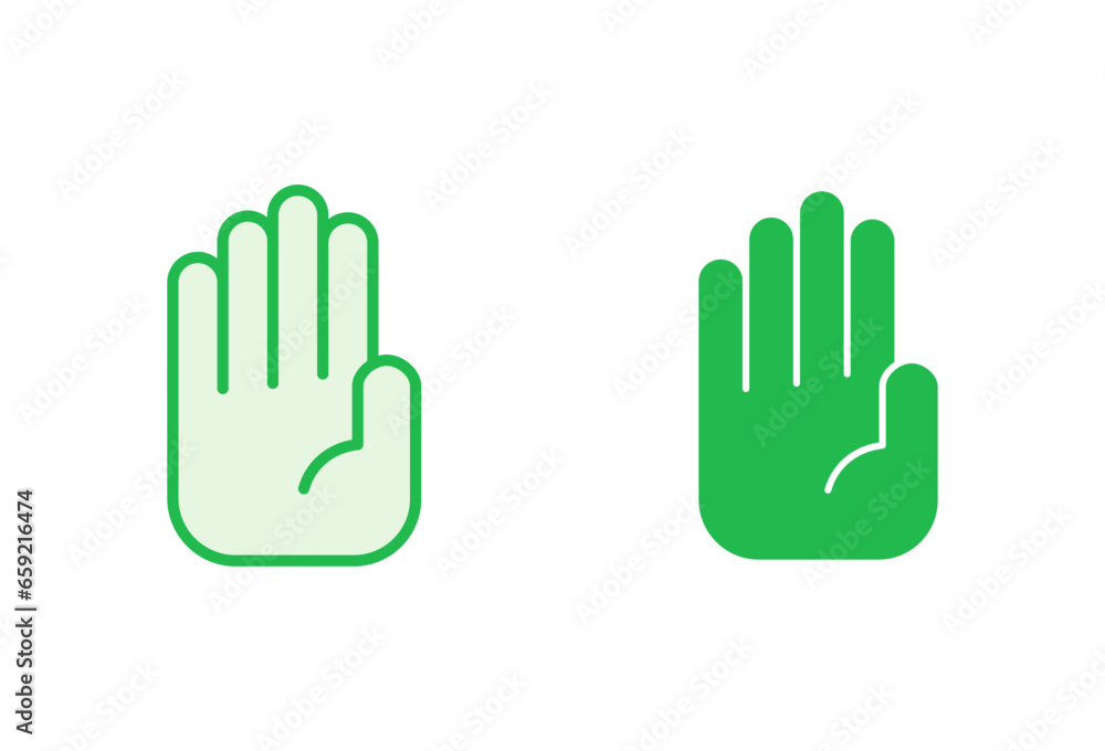Hand icon set. hand vector icon, palm,click Hand icon set. hand vector icon, palm,click