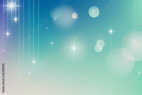 abstract blue background with stars  generative ai