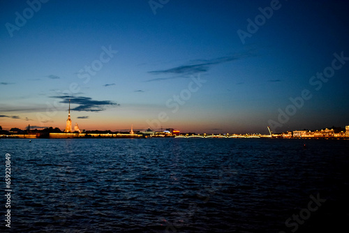 night Petersburg