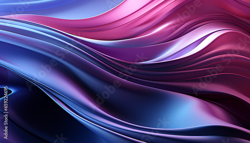 abstract wave blue purple color wallpaper 