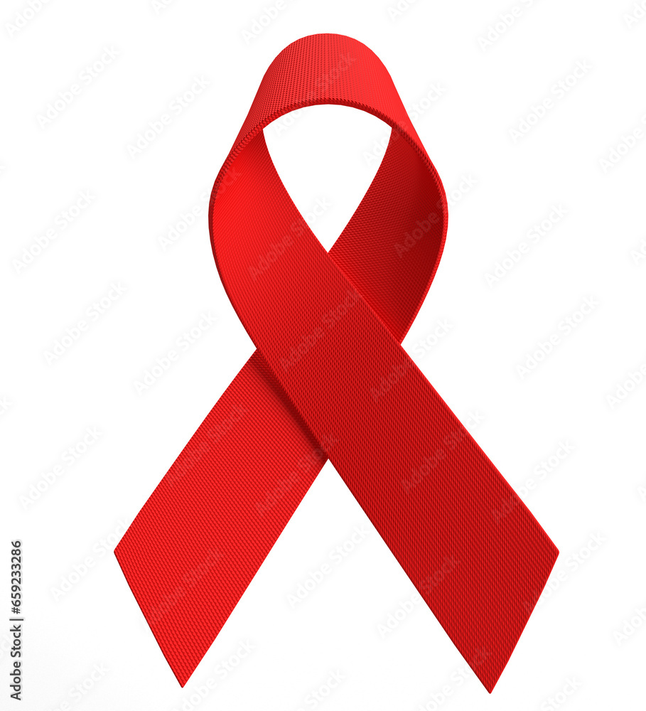 red ribbon bow day 1 first december symbol hiv support sign care illness virus awareness disease protection prevention help hope medical campaign treatment safety stop blood charity fight blood sexual - obrazy, fototapety, plakaty 