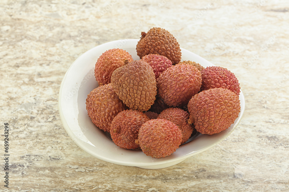 Sweet juice lychee tropical fruit Sweet juice lychee tropical fruit