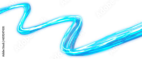 Electric Blue Speed Motion Concept