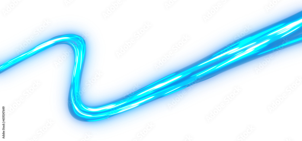Futuristic blue line Motion Concept